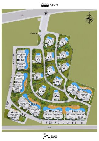 Квартиры, Северный Кипр, Эсентепе (003304) - фото 25