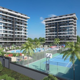 Квартиры в новом жилом комплексе от застройщика в районе Демирташ (010293)