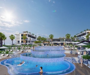 Apartments in a luxury residential complex in Esentepe (003278)