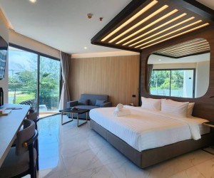 Шикарна нова квартира на Пхукеті в апарт-готелі комфорт класу в районі пляжу Банг Тао (0020006)