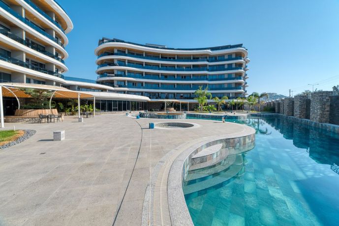 Квартири, Туреччина, Аланія, Каргиджак (008485) - фото 4