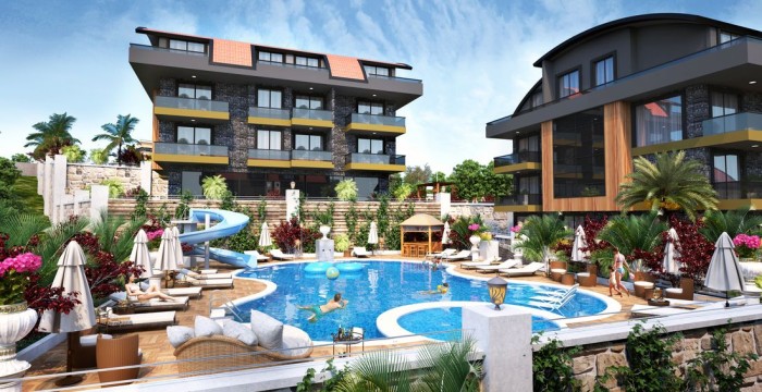 Apartments, Turkey, Alanya, Hasbahche (002470) - pictures 1