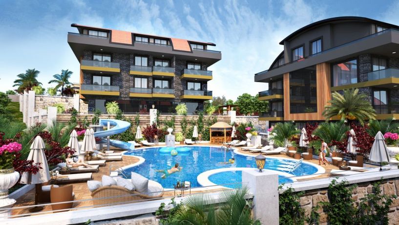 Apartments, Turkey, Alanya, Hasbahche (002470) - pictures 1
