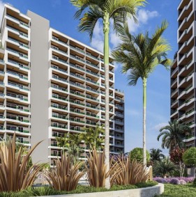 Комфортные и современные квартиры от застройщика в жилом комплексе в Мерсине (002486)