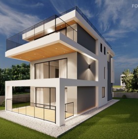 Апартаменти та вілли в сучасному житловому комплексі в районі Есентепе (004278)