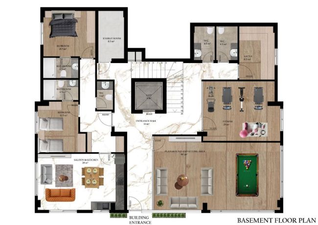 Квартири, Туреччина, Аланія, Паялар (004469) - фото 12
