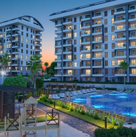 Apartments in a modern residential complex from the developer, Payallar (01412)