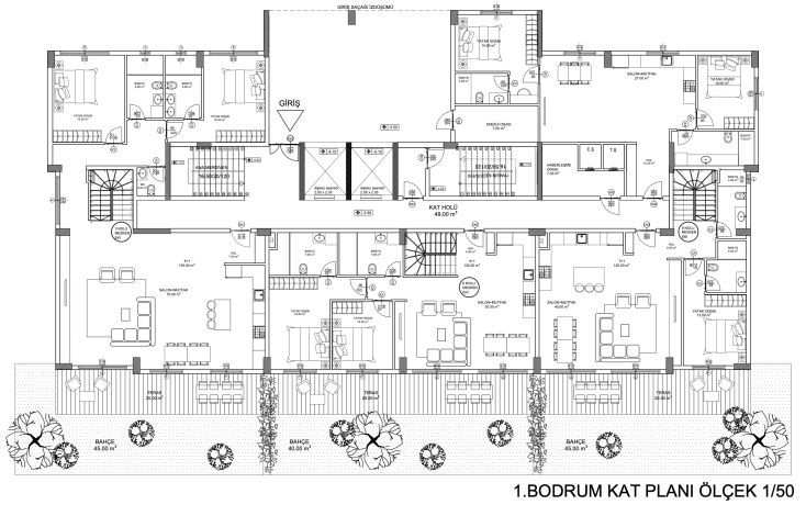 Квартиры, Турция, Алания, Паяллар (01412) - фото 17