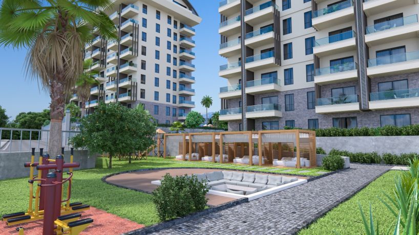 Квартиры, Турция, Алания, Паяллар (01412) - фото 8