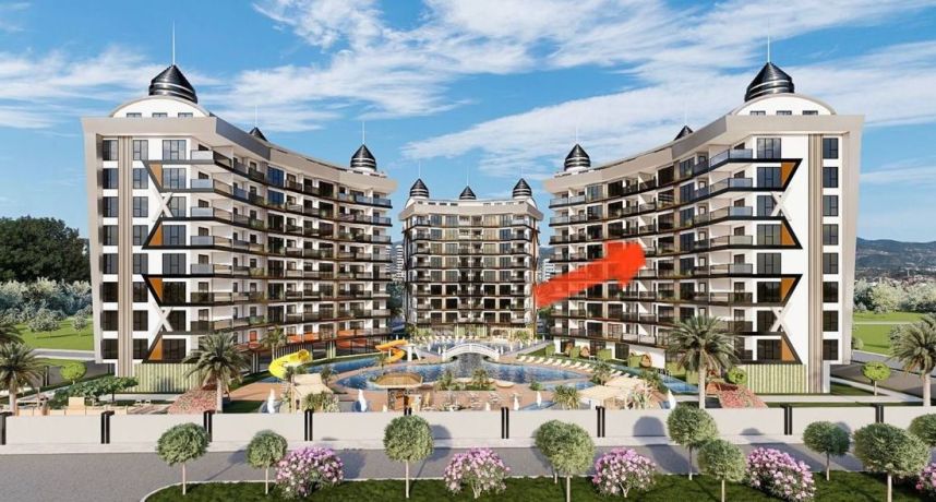 Apartments, Turkey, Alanya, Паяллар (18600) - pictures 1