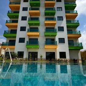 Excellent investor apartment in a residential complex under construction in the Avsallar area (19100)