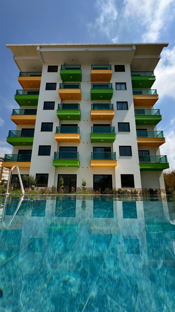 Отличная инвесторская квартира в новом жилом комплексе, район Авсаллар (19100)