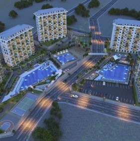 Просторная квартира 2+1 от инвестора в живописном районе Авсаллар (19400)