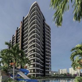 Затишні квартири від забудовника в Мерсіні (001487)