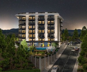 Apartments in a new luxury project from the developer in the Mahmutlar area (036157)