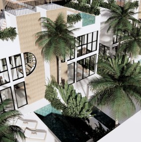 Роскошные виллы на берегу океана в Переренане, в живописном районе Чангу (007492)