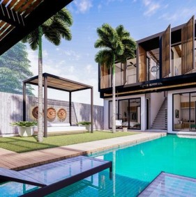  Уютная вилла в Бераве в нескольких минутах ходьбы от океана (011492)