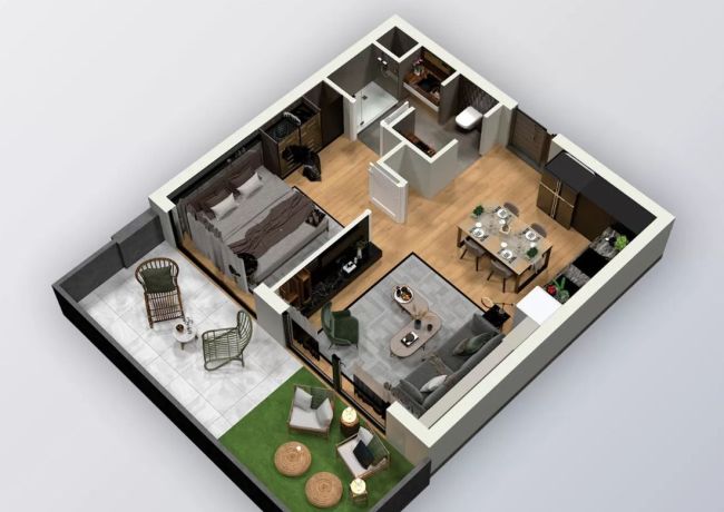 Квартири, Північний Кіпр, Іскеле (001494) - фото 15