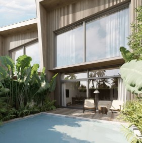 Эксклюзивный комплекс вилл в районе Берава, Чангу (004493)