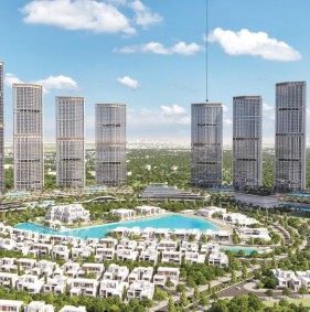 Апартаменти у новому висотному комплексі, Дубай (002495)
