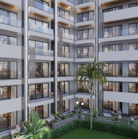 Apartments in a new large-scale resort complex in the Gaziveren area (037157)