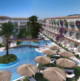 Modern apartments in a residential complex from the developer in Girne, Esentepe (005498)