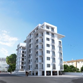 Apartments in a residential complex in close proximity to the azure sea in the Karaoglanoglu area, Kyrenia (007498)