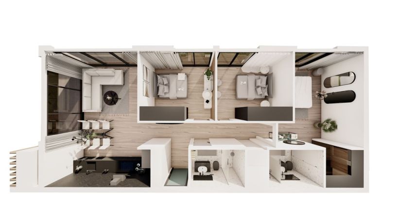 Квартири, Північний Кіпр, Кіренія (009498) - фото 6