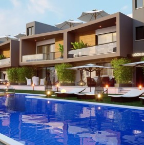 Modern residential apartment complex in the Iskele area (004109)