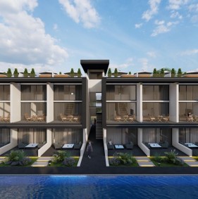 Apartments in a comfortable residential complex in the Yenibogazici area (001310)