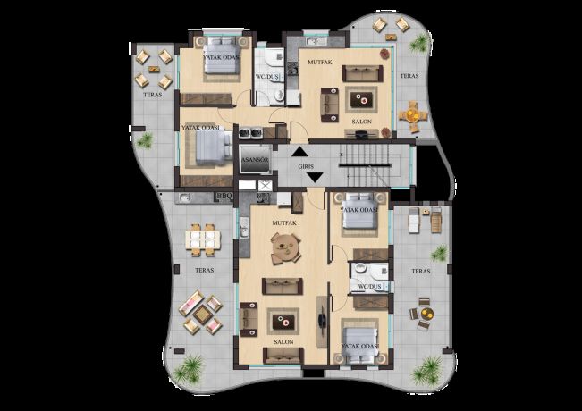 Apartments, Northen Cyprus, Famagusta (010491) - pictures 9