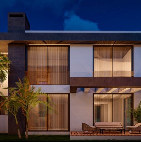 Modern complex of spacious villas in the Yenibogazici area (001316)