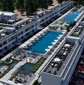 Апартаменты в уникальном жилом комплексе в живописном уголке Енибогазичи (003494)