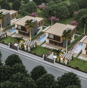 Превосходные виллы в жилом комплексе от застройщика в районе Томюк (007486)