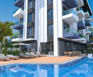 Modern investor apartment under construction in Demirtas area (20600)