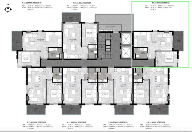Apartments, Turkey, Alanya, Demirtash (20700) - pictures 10