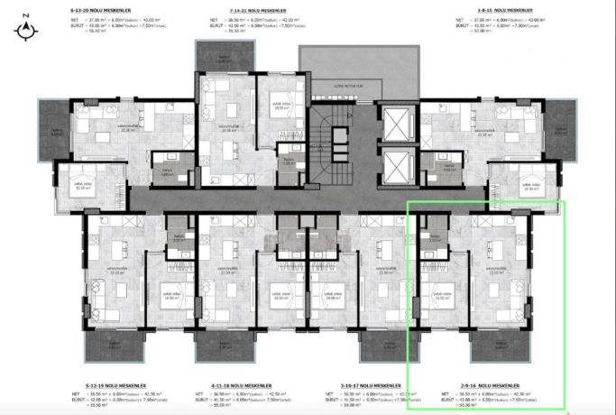 Apartments, Turkey, Alanya, Demirtash (20800) - pictures 10