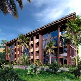 Премиальные апартаменты на первой линии пляжа Карон (003130)