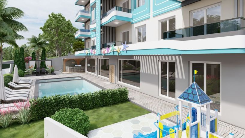 Квартиры, Турция, Алания, Паяллар (006153) - фото 4