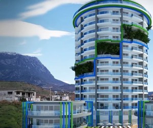 Luxury apartments from an investor with all amenities in the resort town of Mahmutlar (21800)