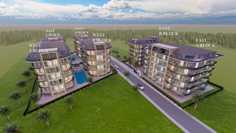 Квартиры, Турция, Алания, центр (22200) - фото 1