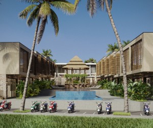 Luxury apartment complex in the heart of Canggu, Berawa (001236)