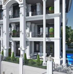 Уникальная вилла с панорамным видом на море от застройщика в районе Каргыджак (00683)