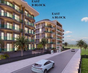Apartment 2+1 duplex from an investor in a finished residential complex in the center of Alanya (22400)