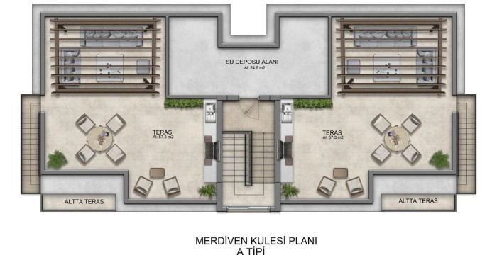 Apartments, North Cyprus, Kyrenia (001318) - pictures 12