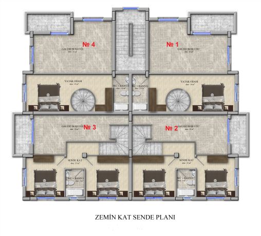 Apartments, Northen Cyprus, Kyrenia (002318) - pictures 7