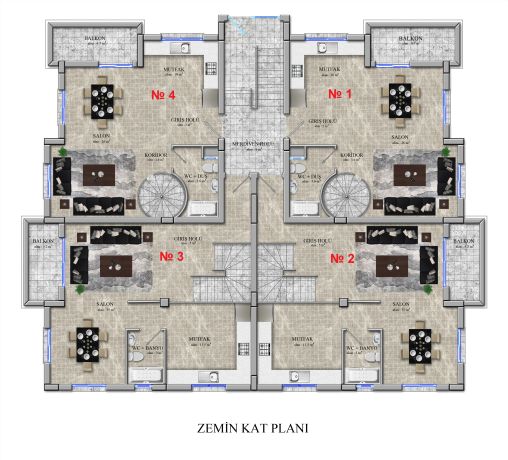 Apartments, Northen Cyprus, Kyrenia (002318) - pictures 8