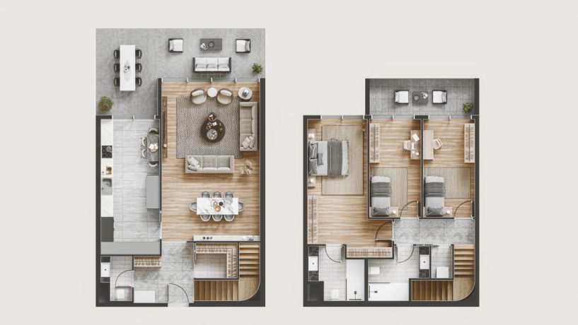 Квартири, Туреччина, Ізмір (003132) - фото 27