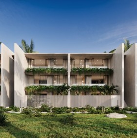 Luxury complex of apartments and villas with panoramic views of the Indian Ocean on the Bukit Peninsula (011138)