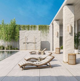 Роскошные виллы с бассейнами и видом на океан, у пляжа Меласти (013138)